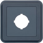 Hager - cubyko Adaptateur diamètre 22.5 associable gris