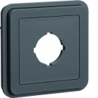 Hager - cubyko Adaptateur diamètre 22.5 associable gris