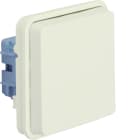 Hager - Prise de courant 2P+T cubyko étanche IP55 associable blanc