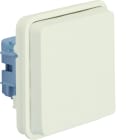 Hager - Prise de courant standard allemand Schuko cubyko étanche IP55 associable blanc