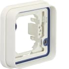 Hager - Support simple étanche cubyko pour montage encastré, IP55, Blanc