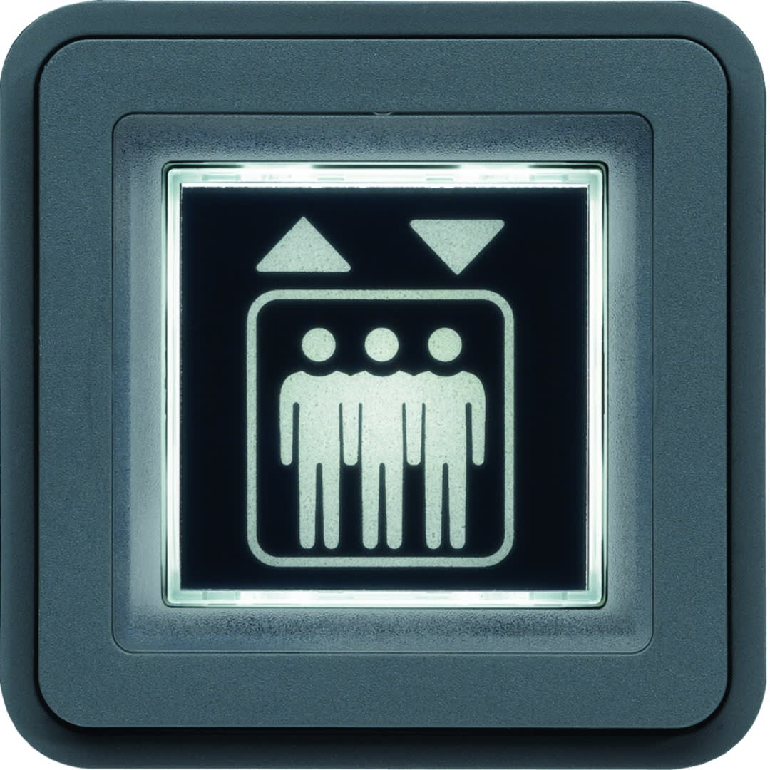 Hager - cubyko Voyant de signalisation blanc associable IP55