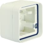 Hager - Boîte simple Cubyko étanche IP55 blanc associable pour pose en saillie