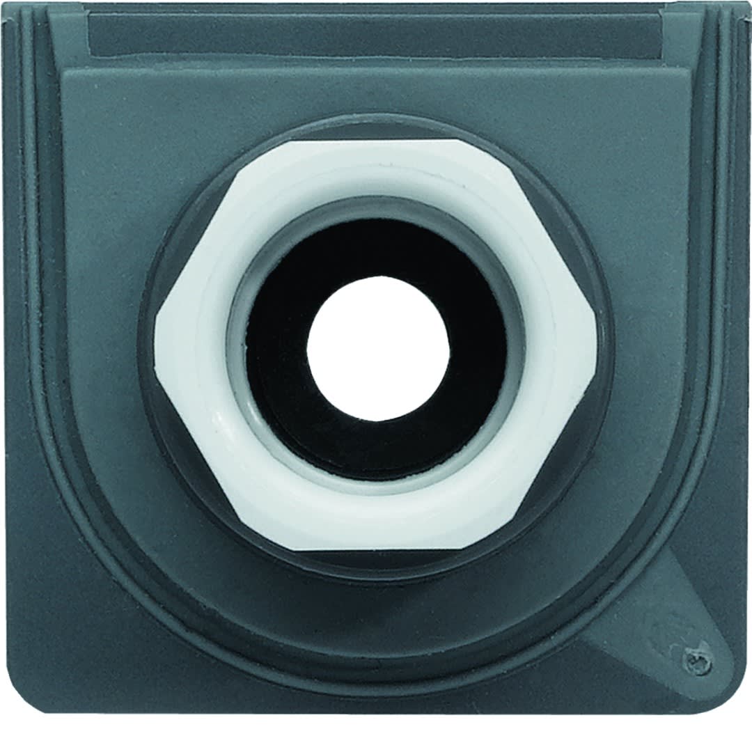 Hager - Entrée de câble pour presse étoupe M20 Cubyko étanche IP55 gris