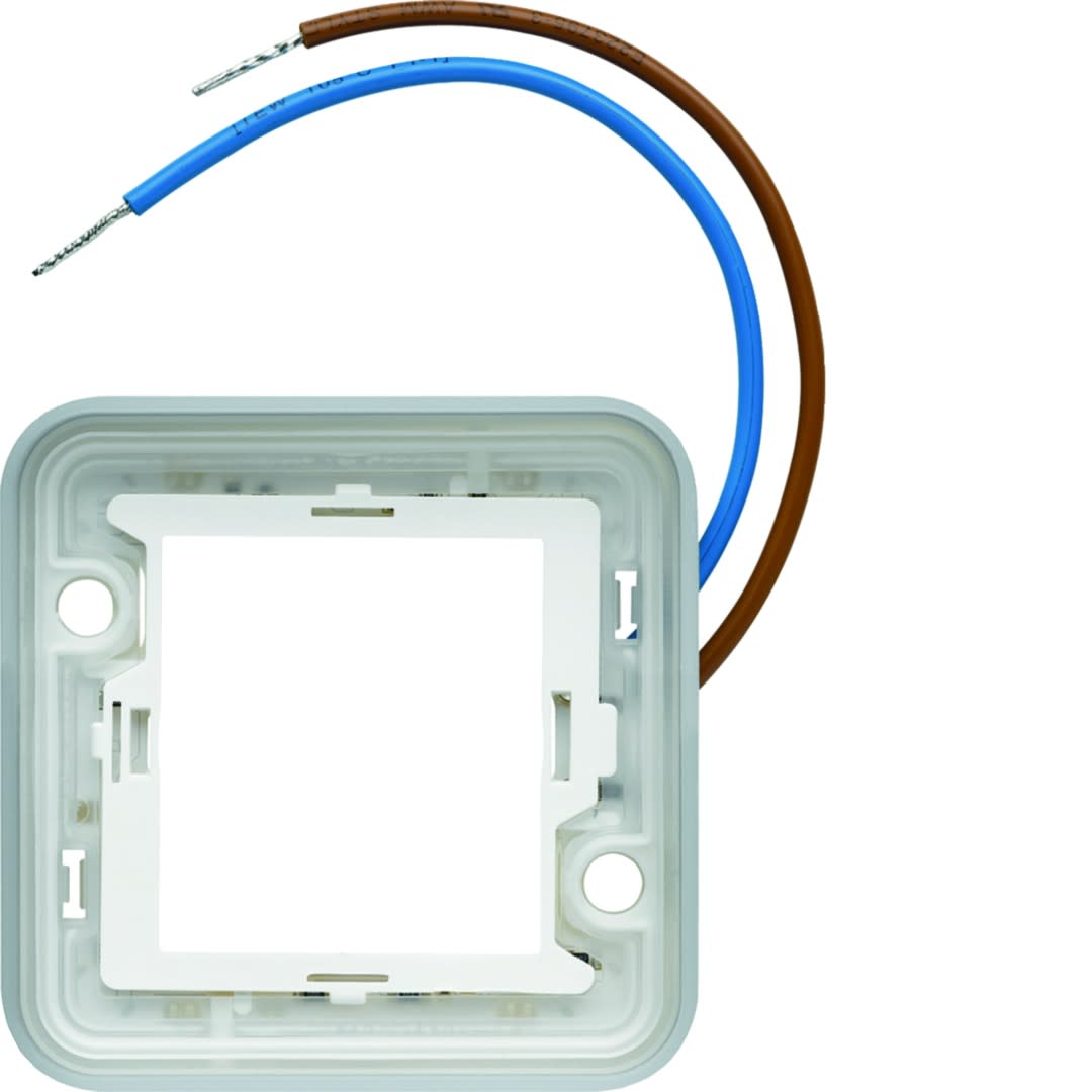 Hager - cubyko collerette lumineuse à LED blanches 230V