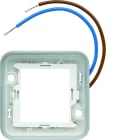Hager - cubyko collerette lumineuse à LED blanches 230V