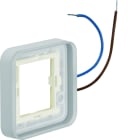 Hager - cubyko collerette lumineuse à LED bleues 12/24V