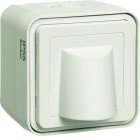 Hager - cubyko Sortie de câble saillie blanc