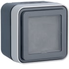 Hager - cubyko adaptateur pour systo KNX complet gris