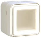 Hager - cubyko adaptateur pour systo KNX complet blanc