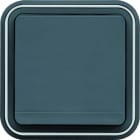 Hager - Prise de courant 2P+T Cubyko étanche IP55 grise pose en encastré