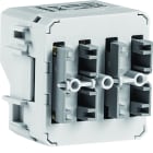Hager - Mécanisme KNX filaire 2 touches / 4 entrées à LED étanche IP55 cubyko