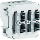 Hager - Mécanisme KNX filaire 1 touche / 1 entrée à LED étanche IP55 cubyko