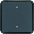 Hager - cubyko 1 touche KNX pour volet roulant coloris gris