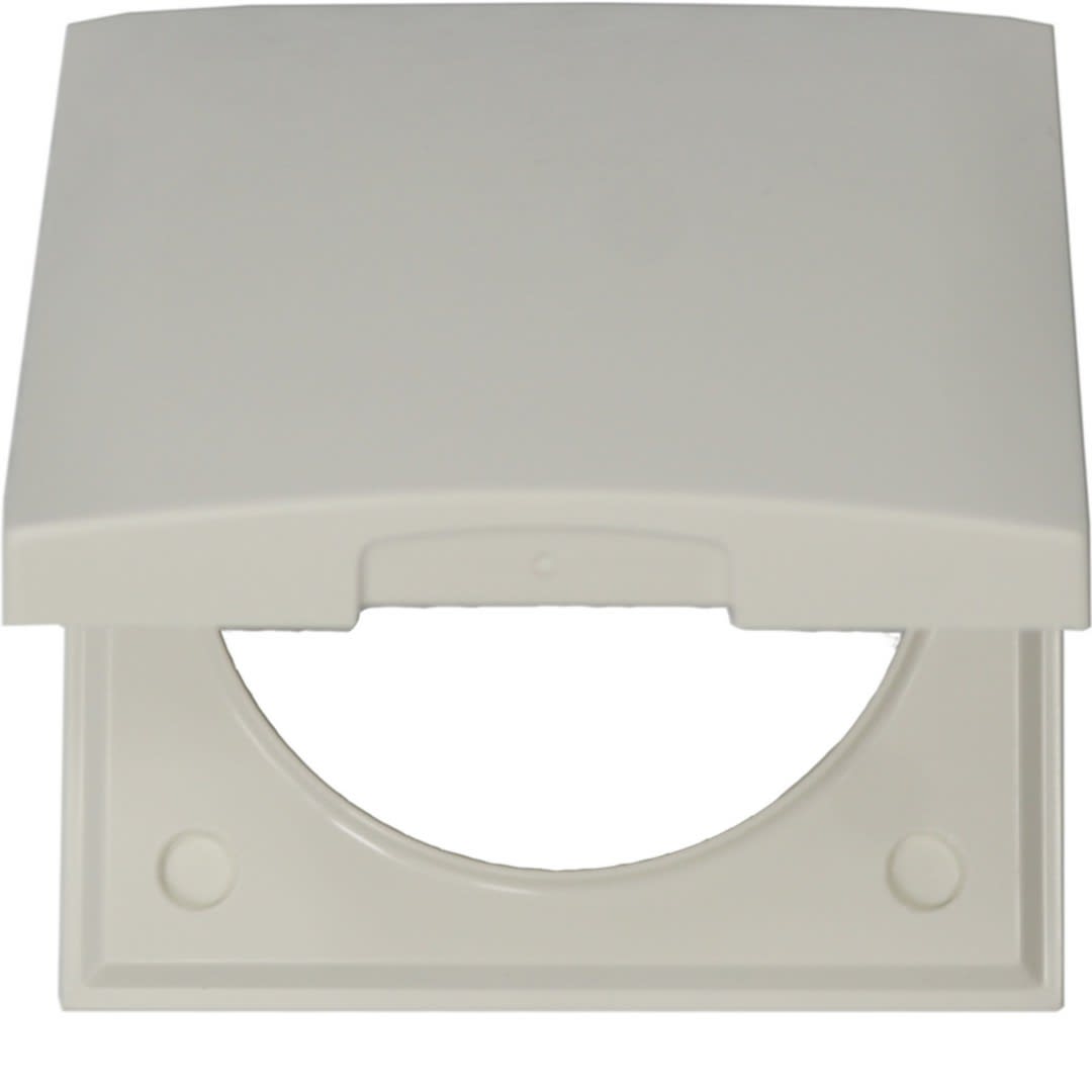 Hager - Volet blanc pour mécanisme systo monté sur VegaD