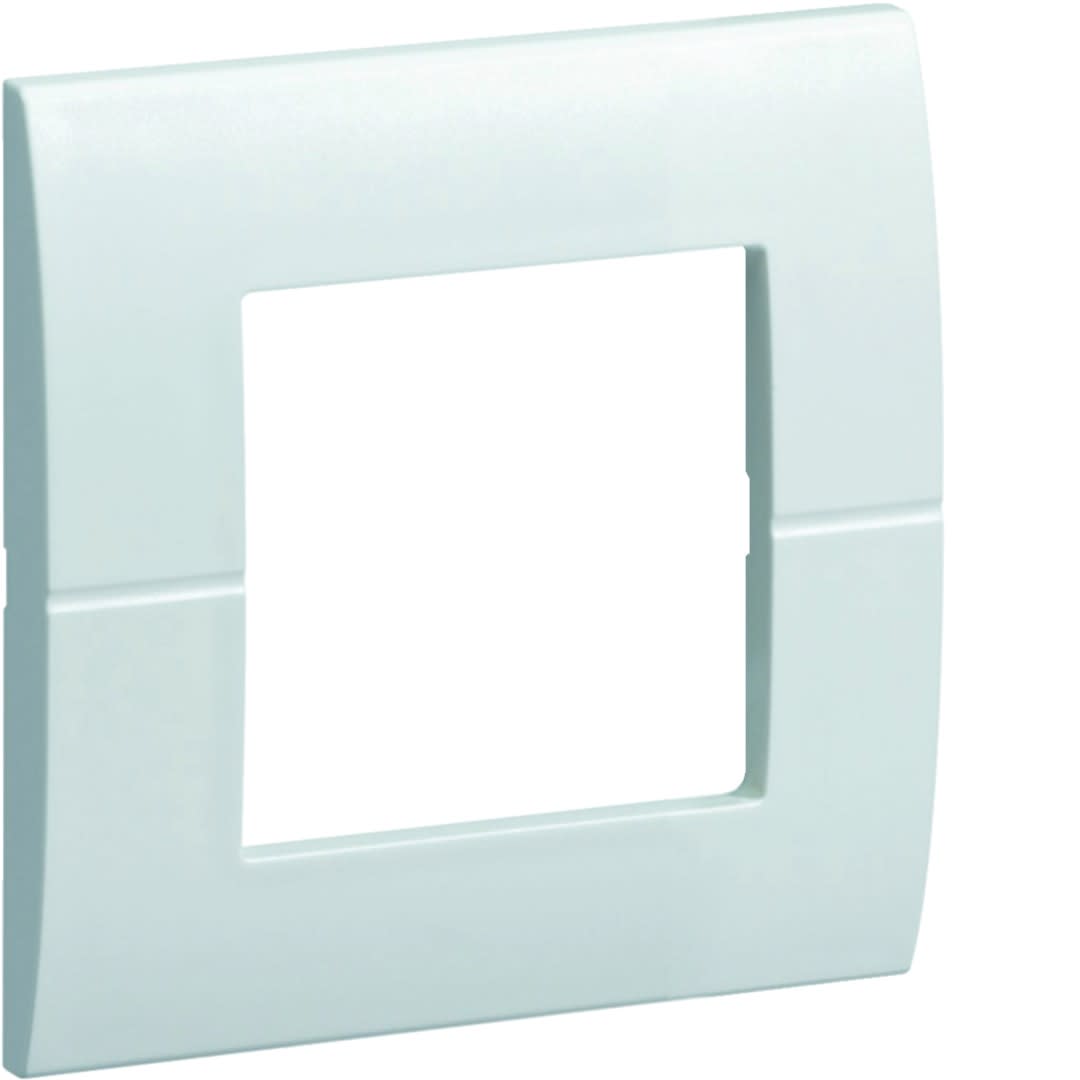 Hager - Systo plaque 2 modules Blanc