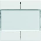 Hager - Mécanisme + touches KNX 4 boutons poussoir à LED essensya