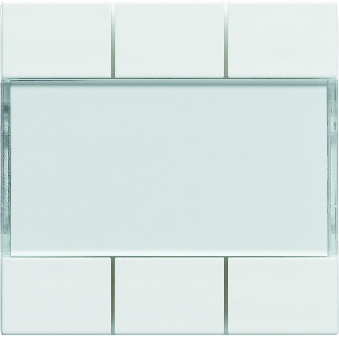 Hager - Mécanisme KNX 6 boutons poussoir sans voyant essensya