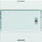 Hager - Mécanisme KNX 2 boutons poussoir à LED + 12 entrées infrarouge essensya