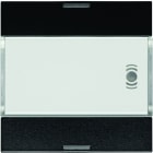 Hager - Mécanisme + touches noir KNX 2 BP à LED + 12 entrées infrarouge essensya