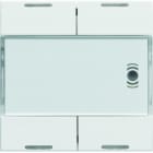 Hager - Mécanisme KNX 4 BP à LED + 12 entrées infrarouge essensya