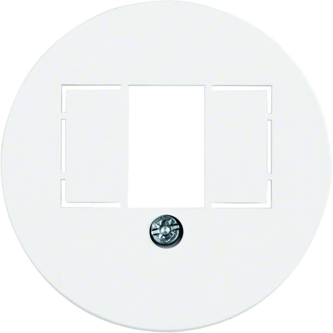 Hager - Enjoliveur 1930 pour double chargeur USB Alba