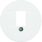 Hager - Enjoliveur 1930 pour double chargeur USB Alba