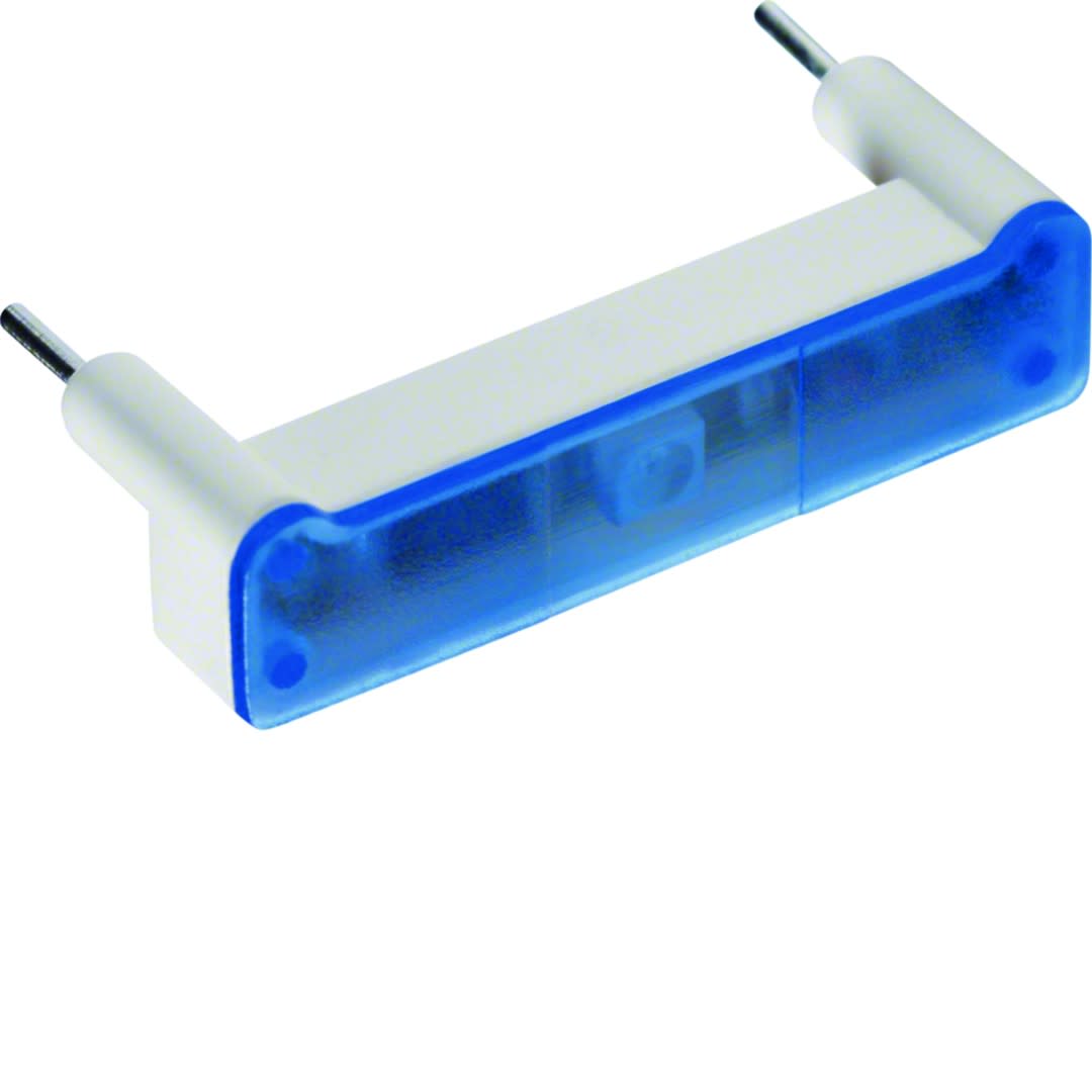 Hager - cubyko lampe enfichage pour signalisation forme "L" 250V bleu