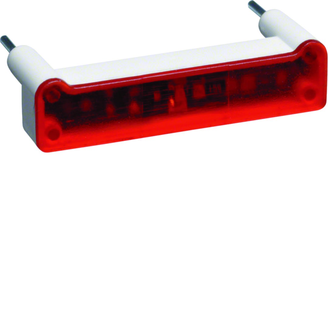 Hager - cubyco lampe pour signalisation  forme "I" 250V rouge