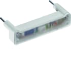 Hager - cubyko lampe pour signalisation forme "I" 250V blanche