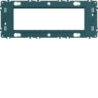 Hager - Support Gallery 6 modules entraxe 57mm