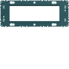 Hager - Support gallery 6 modules entraxe 57mm