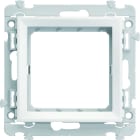 Hager - Support Gallery 2 modules Kallysta pour plaque Pure