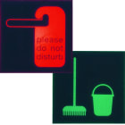 Hager - Etiquette pour voyant gallery 2 modules hotel