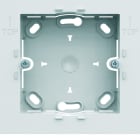 Hager - Boite saillie simple gallery finition Pure