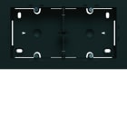 Hager - Boite saillie double Gallery finition Night