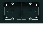 Hager - Boite saillie double gallery finition Night