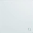 Hager - Enjoliveur gallery interrupteur 2 modules Antibactérien