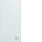 Hager - Enjoliveur gallery interrupteur 1 module Antibactérien