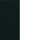 Hager - Enjoliveur Gallery interrupteur 1 module , finition Nuit