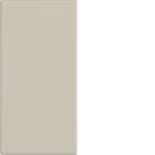 Hager - Enjoliveur interrupteur gallery 1 module sand, plastique sable mat