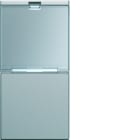 Hager - Enjoliveur Gallery interrupteur avec porte étiquette 1 module , finition Titane