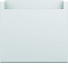 Hager - Enjoliveur Gallery interrupteur a carte hotel 2 modules , finition Pure