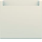 Hager - Enjoliveur gallery interrupteur a carte hotel 2 modules , finition Dune