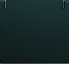 Hager - Enjoliveur Gallery interrupteur a carte hotel 2 modules , finition Night