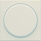 Hager - Enjoliveur Gallery variateur poussoir, finition Dune