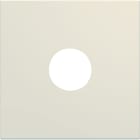 Hager - Enjoliveur Gallery prise TV 2 modules, finition Dune