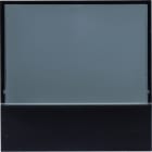 Hager - Enjoliveur pour thermostat KNX WKT510 et WKT511 gallery couleur noir