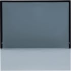 Hager - Enjoliveur pour thermostat KNX WKT510 et WKT511 gallery couleur titane