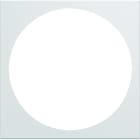 Hager - Enjoliveur Gallery VDI 2 modules , finition Pure